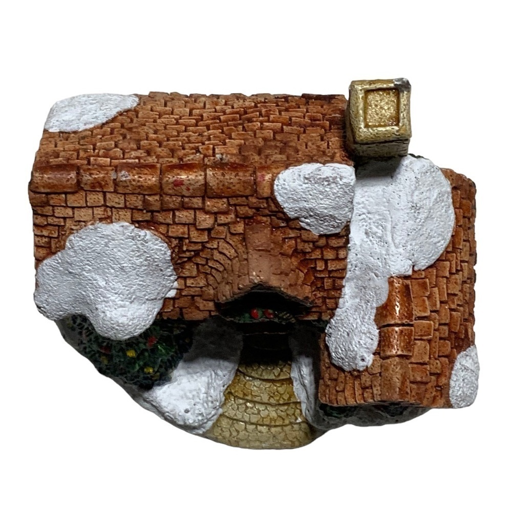 Christmas Village Cottage English Dickens Kincaid Style House Miniature Scale - Picture 7 of 15